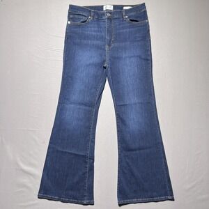 Frame Jeans‎ Womens 32 Le Easy Flare Stretch Denim High Rise Sutherland Pants